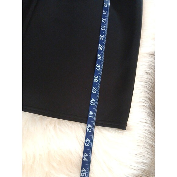 NWT TADASHI SHOJI Women's Sz 14 Black w/Ivory Lace Overlay Formal Dress Elegant! - Picture 13 of 13